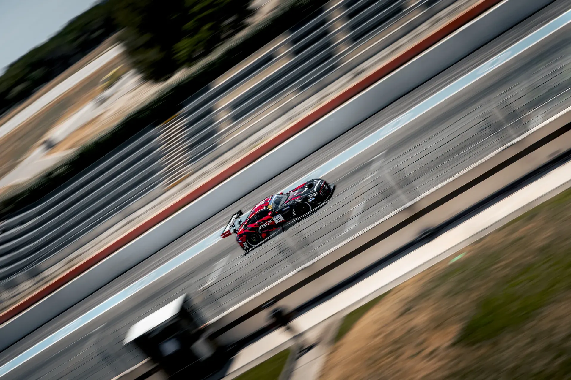 Mercedes-AMG GT3 en filé au Paul Ricard